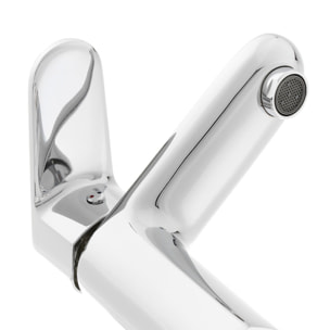 Lucida mitigeur de lavabo sur pied sans vidage, chrome (SIKOBSLU271ES)