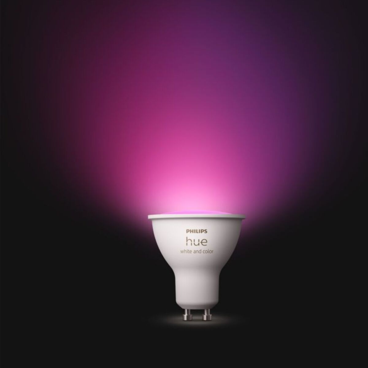 Ampoule LED connectée PHILIPS Hue Spot seul GU10 Hue White&Colors