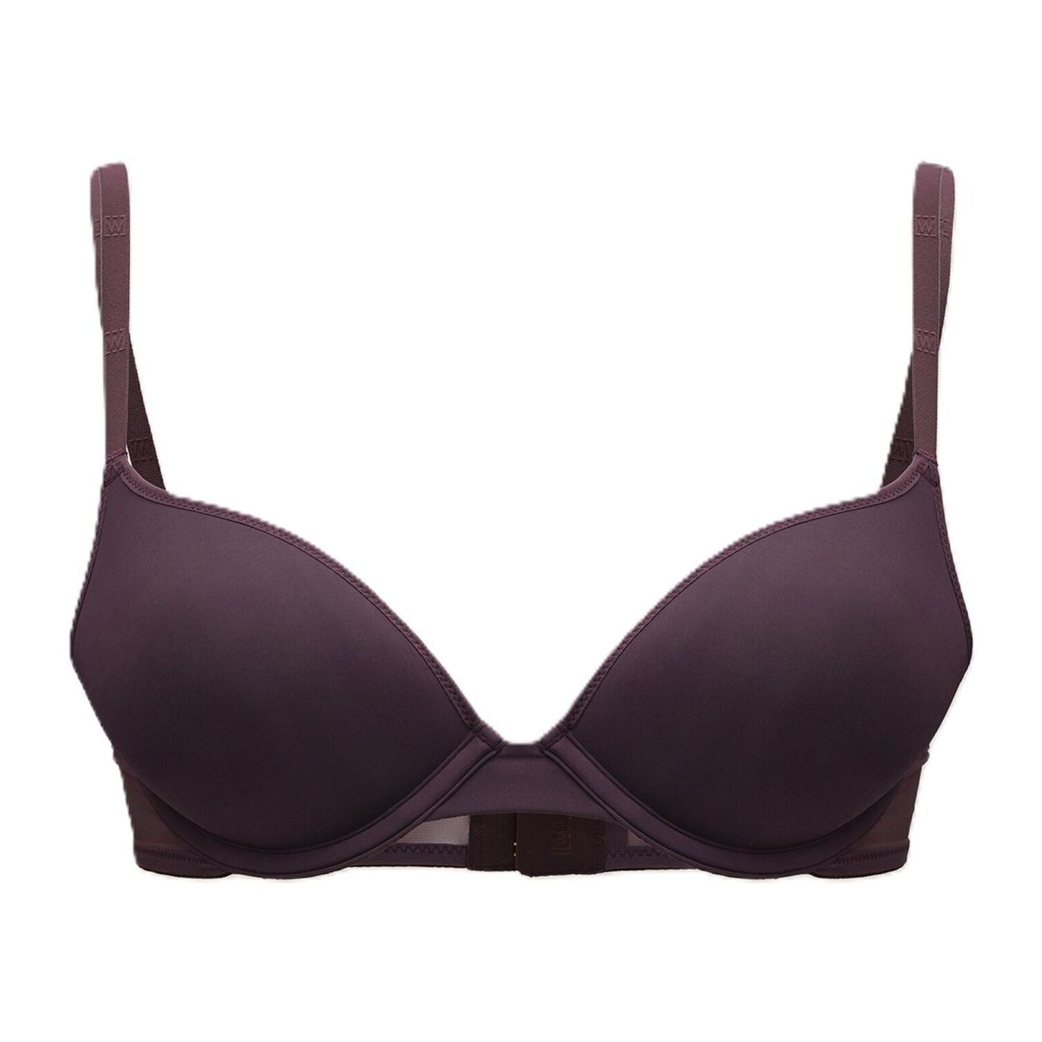 Reggiseno a copp Sheer Opaque Push-Up Bra
