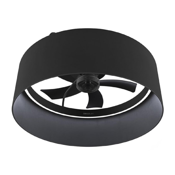 Ventilatori da soffitto EnergySilence LampAero 650 Black Design Cecotec