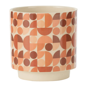 J-Line cache-pot Trivial - céramique - mix - large - Ø 14 cm