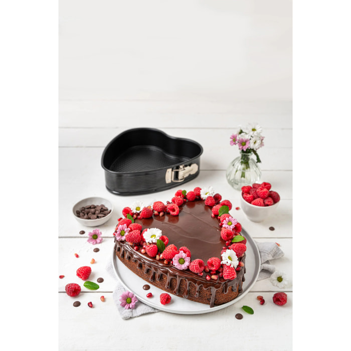 Moule à Charnière en Forme de Cœur 24 x 28 x 7 cm Zenker PerfectBack+