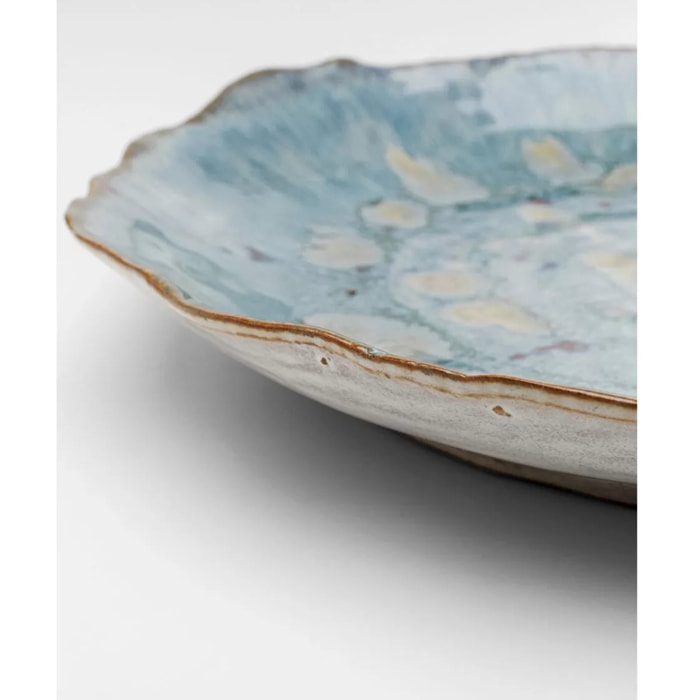 Assiette Mina 26cm bleue Kare Design