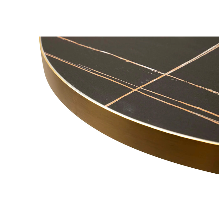 Mesa Alta Inoxidable Piedra Lodi 70x70x105 Cm