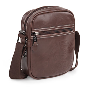 Bandolera Hombre Pu/Piel Lois Desert Marron