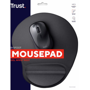 Repose-poignet TRUST BIGFOOT noir