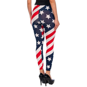 Legging usa rojo