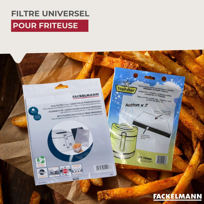 Filtre universel pour friteuse Fackelmann Accessoires hotte et friture