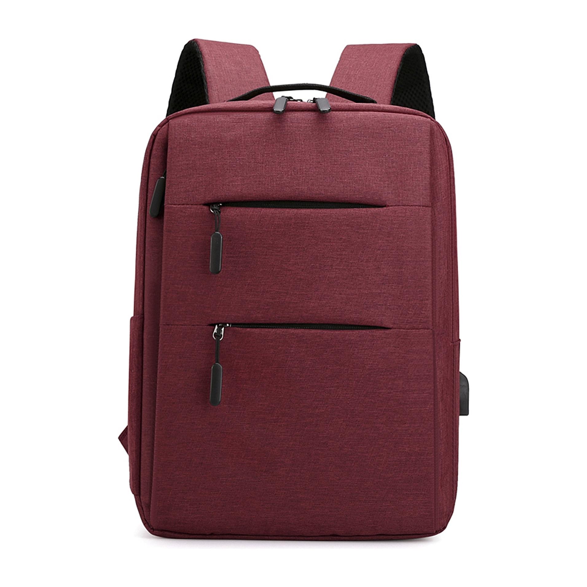 DAM Mochila para Laptop con interfaz de carga USB. 28x12x42 Cm. Color: Rojo