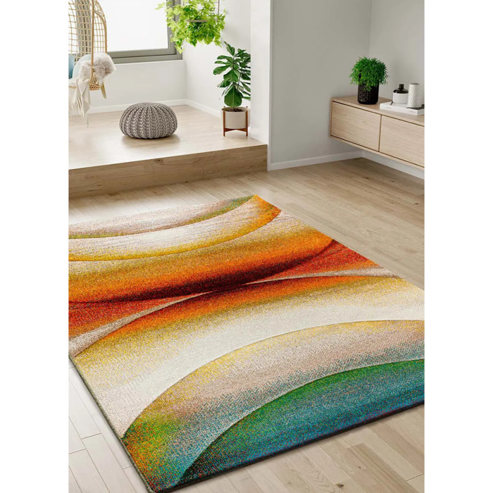 LIBET Alfombra abstracta en multicolor, varias medidas disponibles