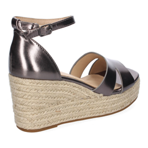 Sandalia de Cuña de Yute para Mujer, Comodo y Elegante, Diseño Moderno