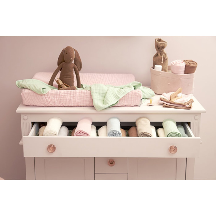 Muselina Lavada Med Pack De 3 Me-Uni