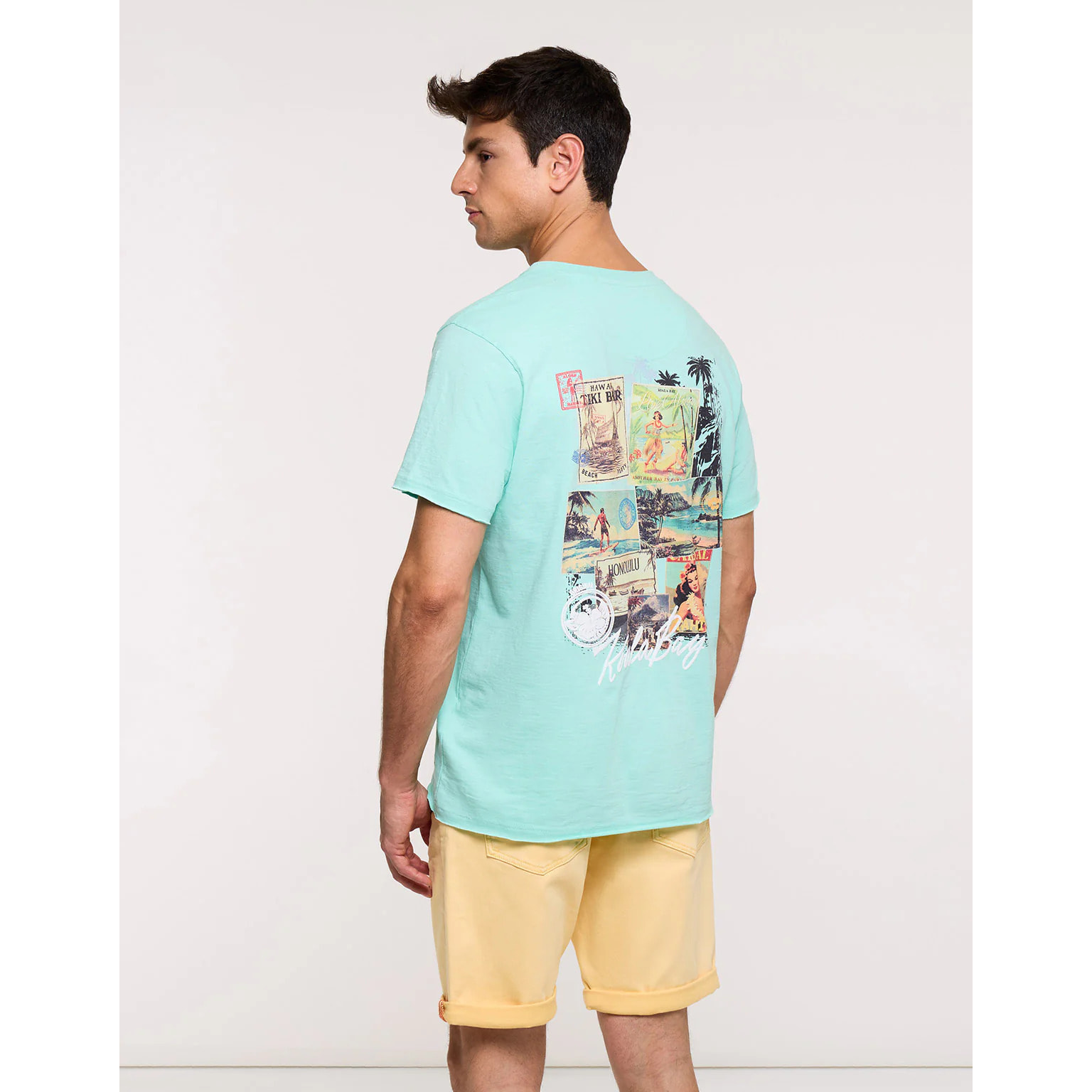 Camiseta Manga Corta Aguamarina - Tuffini