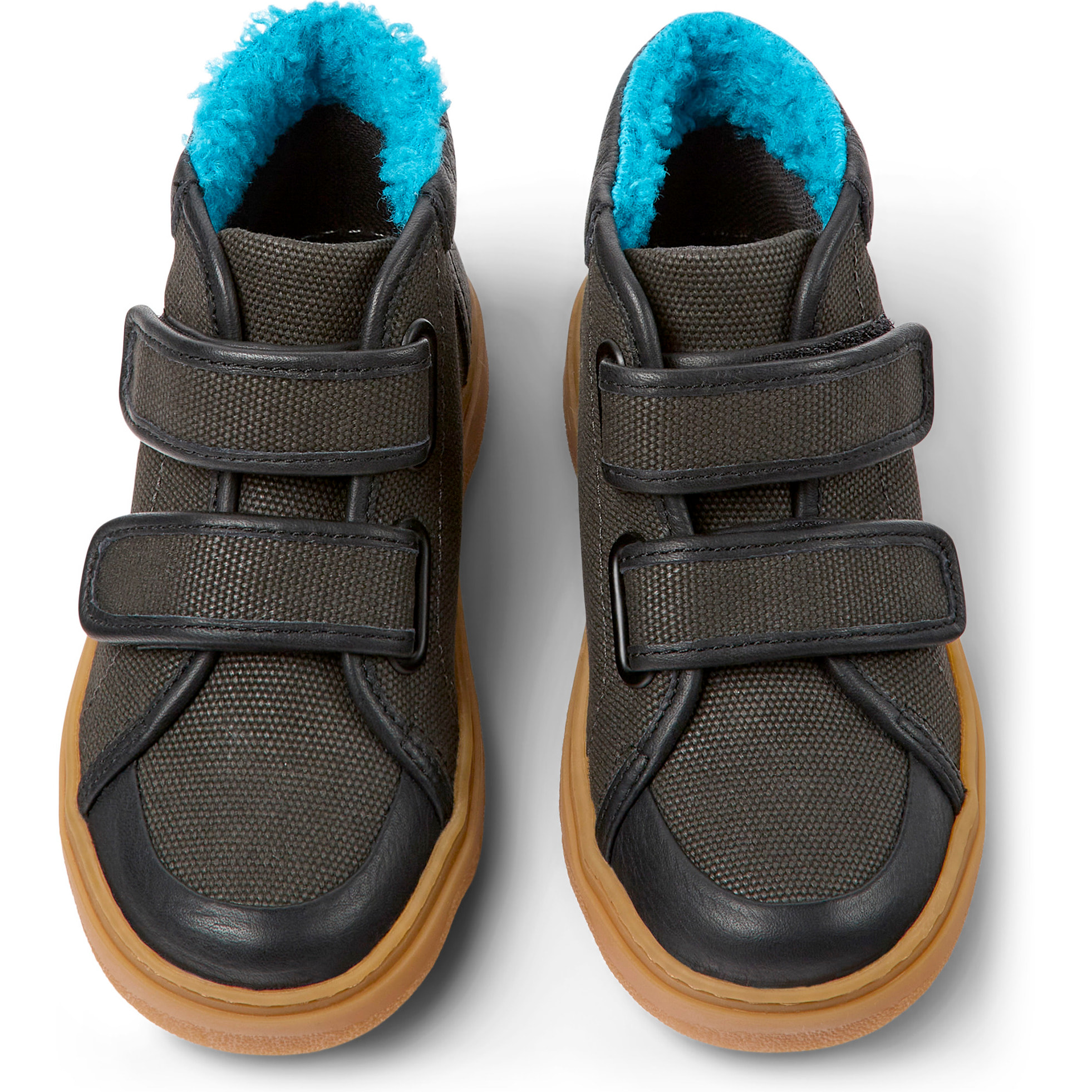 Sneakers - CAMPER Kiddo - Grigio - Tessile naturale (cotone riciclato)