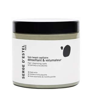 Cheveux Gras - Soin Lavant Détoxifiant et Volumateur pour Cheveux Gras