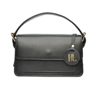 Borsa a spalla Anna Luchini Nero