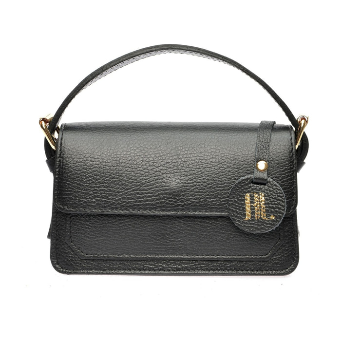 Borsa a spalla Anna Luchini Nero