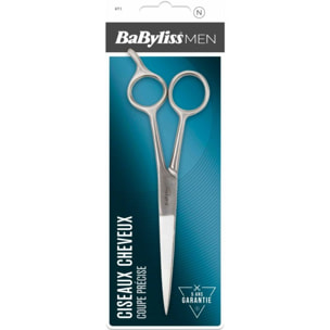 Ciseaux BABYLISS Homme - précision et confort d'utilisation