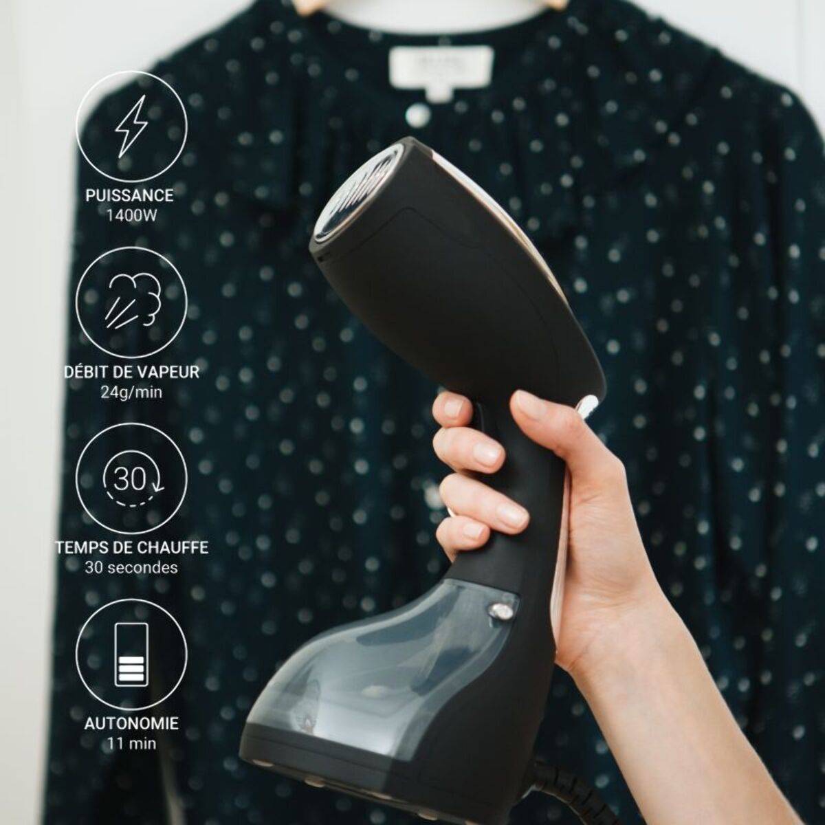 Défroisseur vapeur STEAMONE EUTR150B S Travel