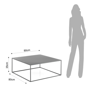 Tomasucci Table basse THIN Multicolore