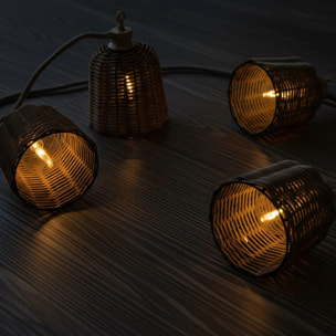 Guirlande solaire FORMENTERA 10 LED 8M