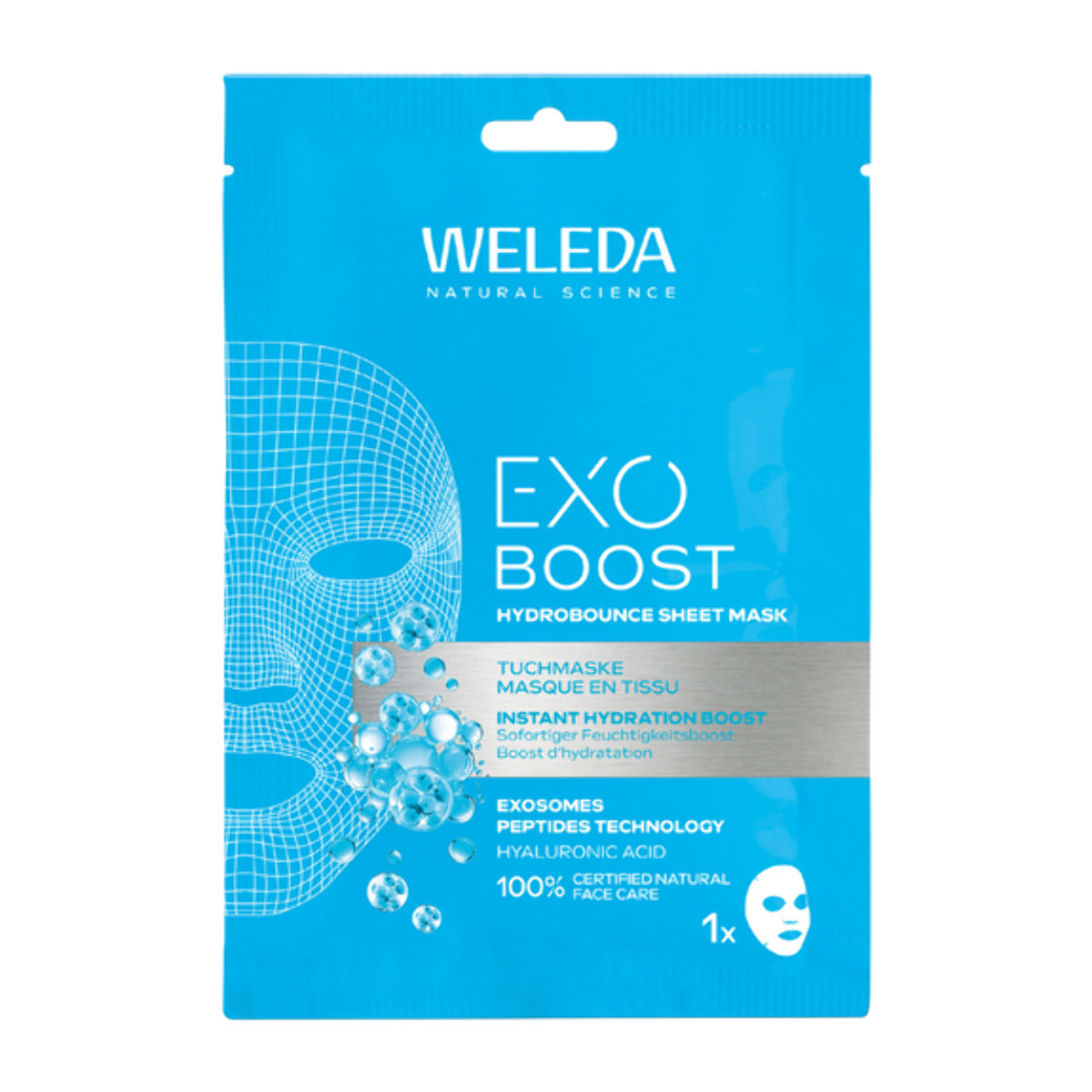 WELEDA - Masque EXO BOOST Hydrobounce - 20ml - -