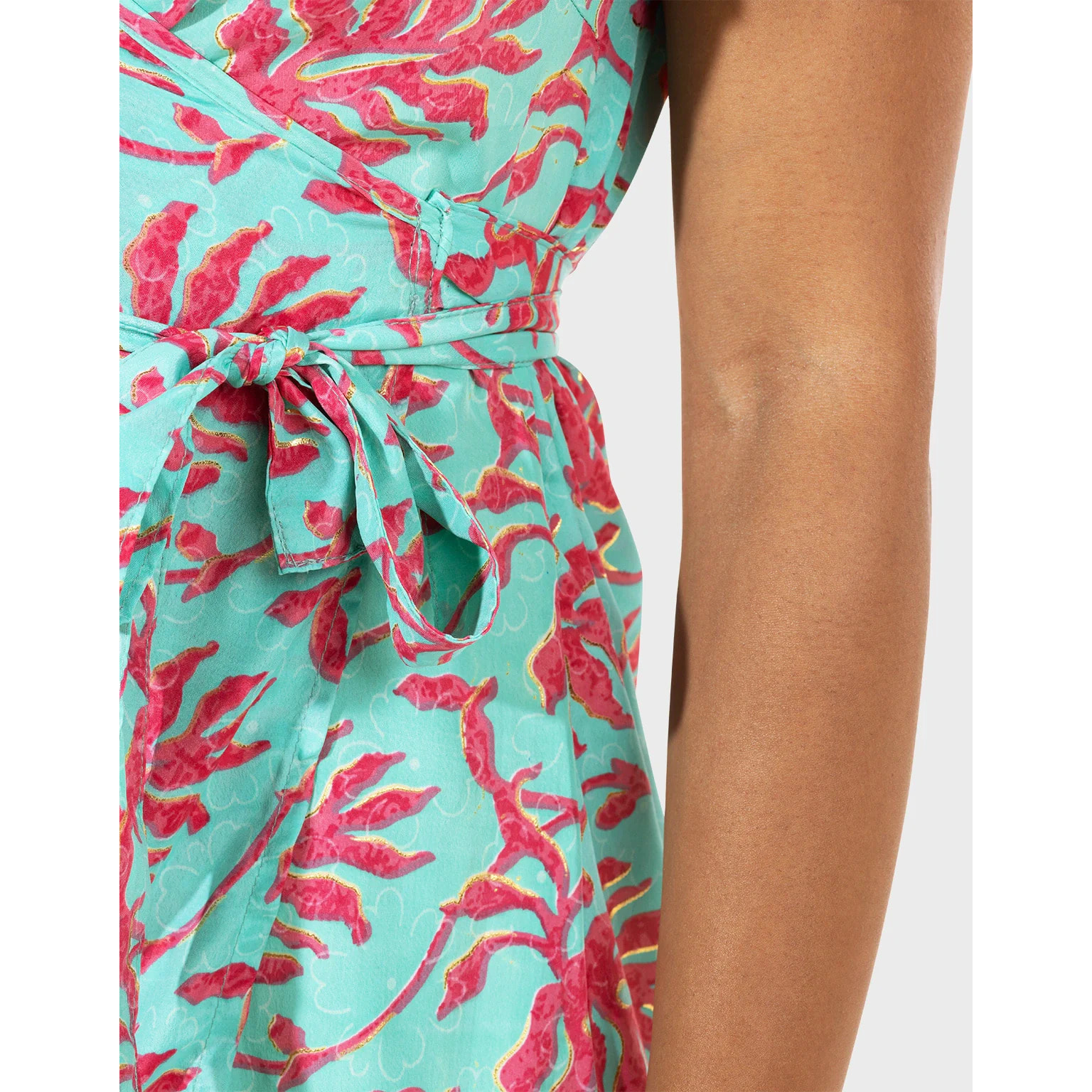 Vestido Corto Manga Corta - Feliz