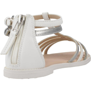 Sandalias Niña de la marca GEOX  modelo J SANDAL KARLY GIRL BLANCO