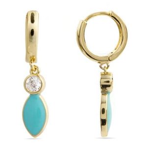 Pendientes Lux by Lux acabadoss en oro 18k