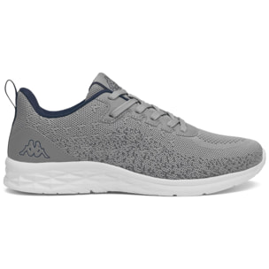 Kappa - Sneakers Uomo Donna Grigio - Logo Rostie
