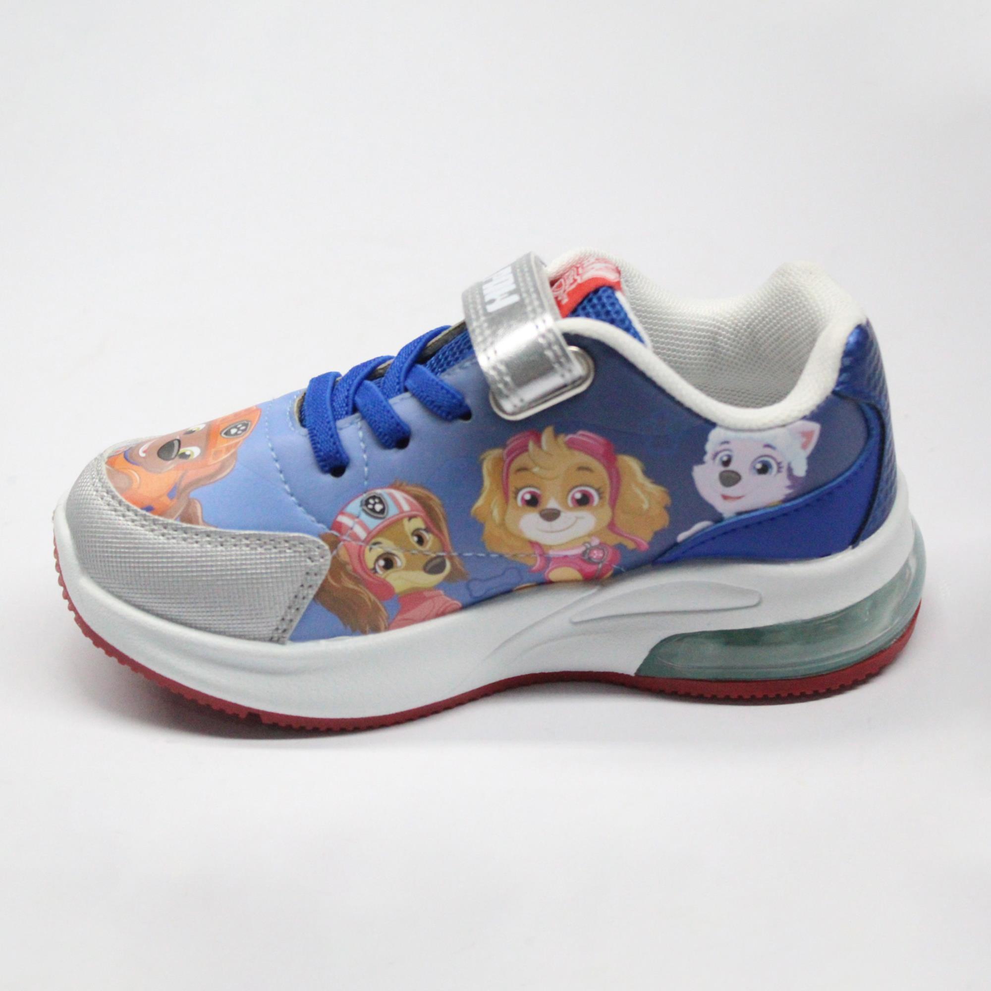 Zapatilla deportiva infantil suela ligera con luces "Paw Patrol"