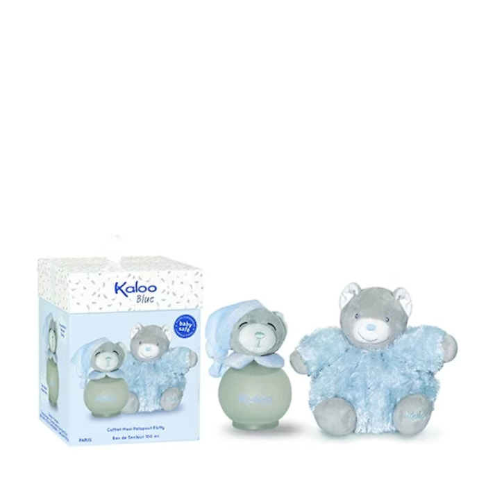 Kaloo Bleue Maxipatapouf  - Coffret Eau de Senteur 100ml + Maxipatapouf