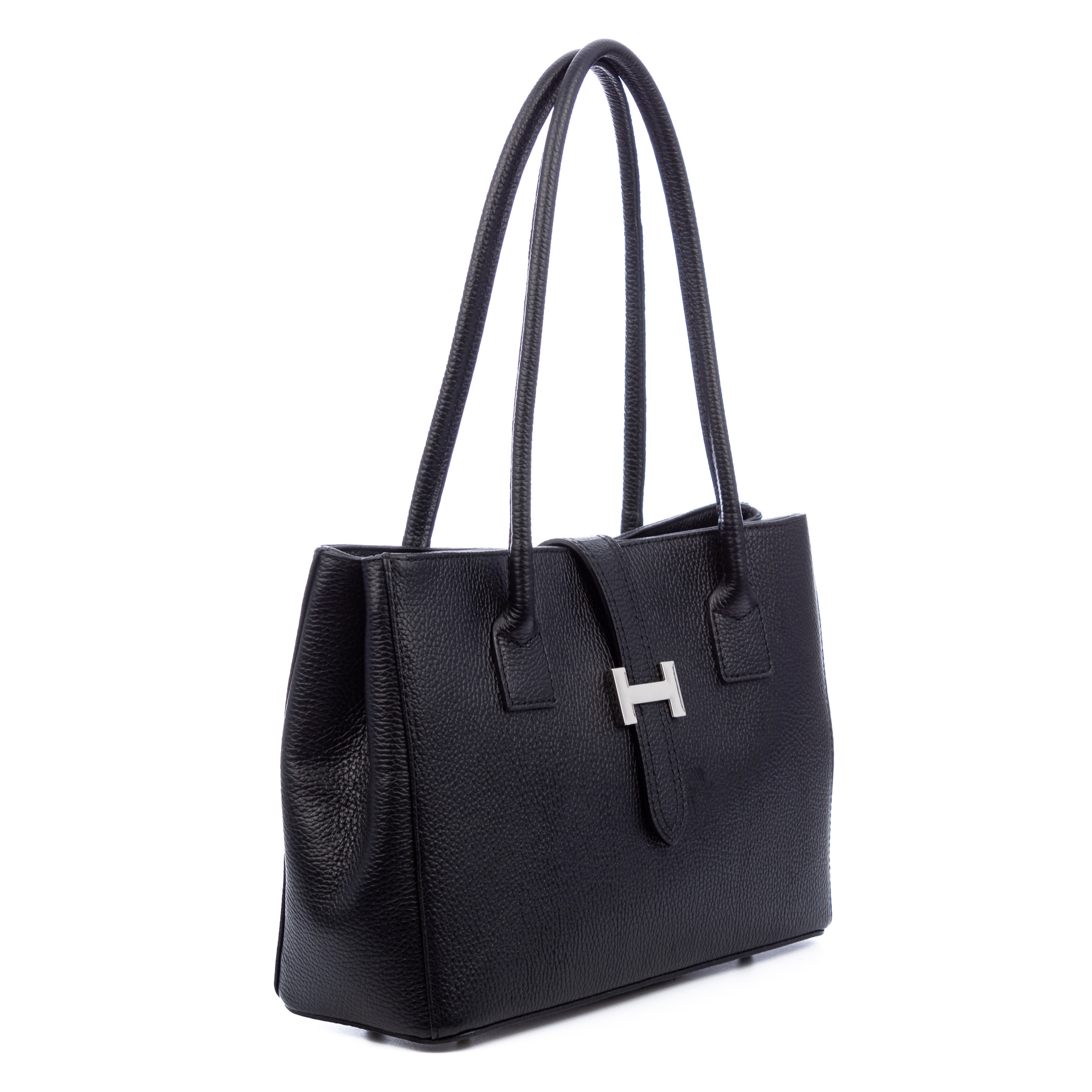 Auditore borsa tote donna, pelle autentica Dollaro.