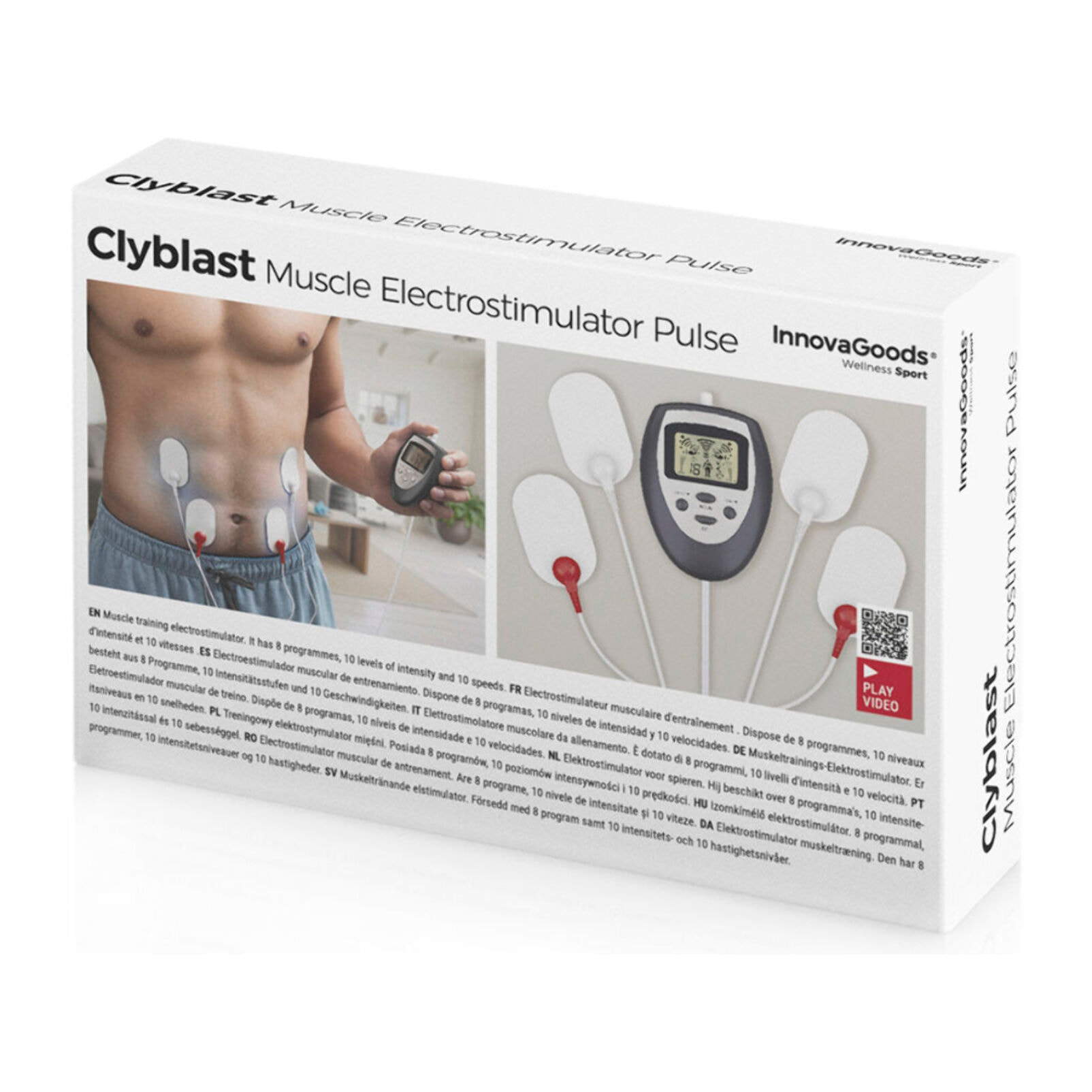 Elettrostimolatore Muscolare Clyblast InnovaGoods