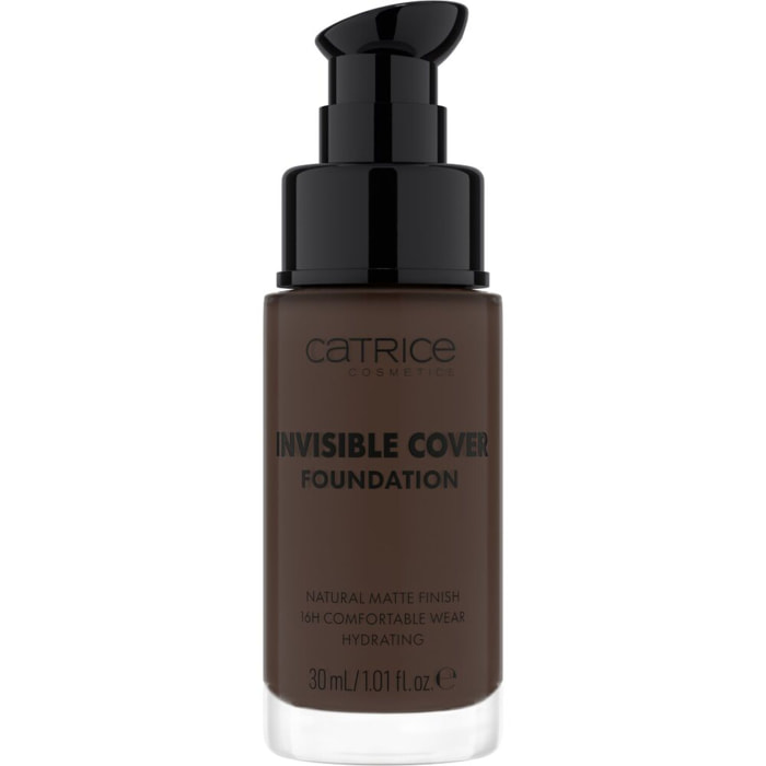Invisible Cover Foundation - Fond de Teint Couvrant Invisible Fini Mat 30ml
