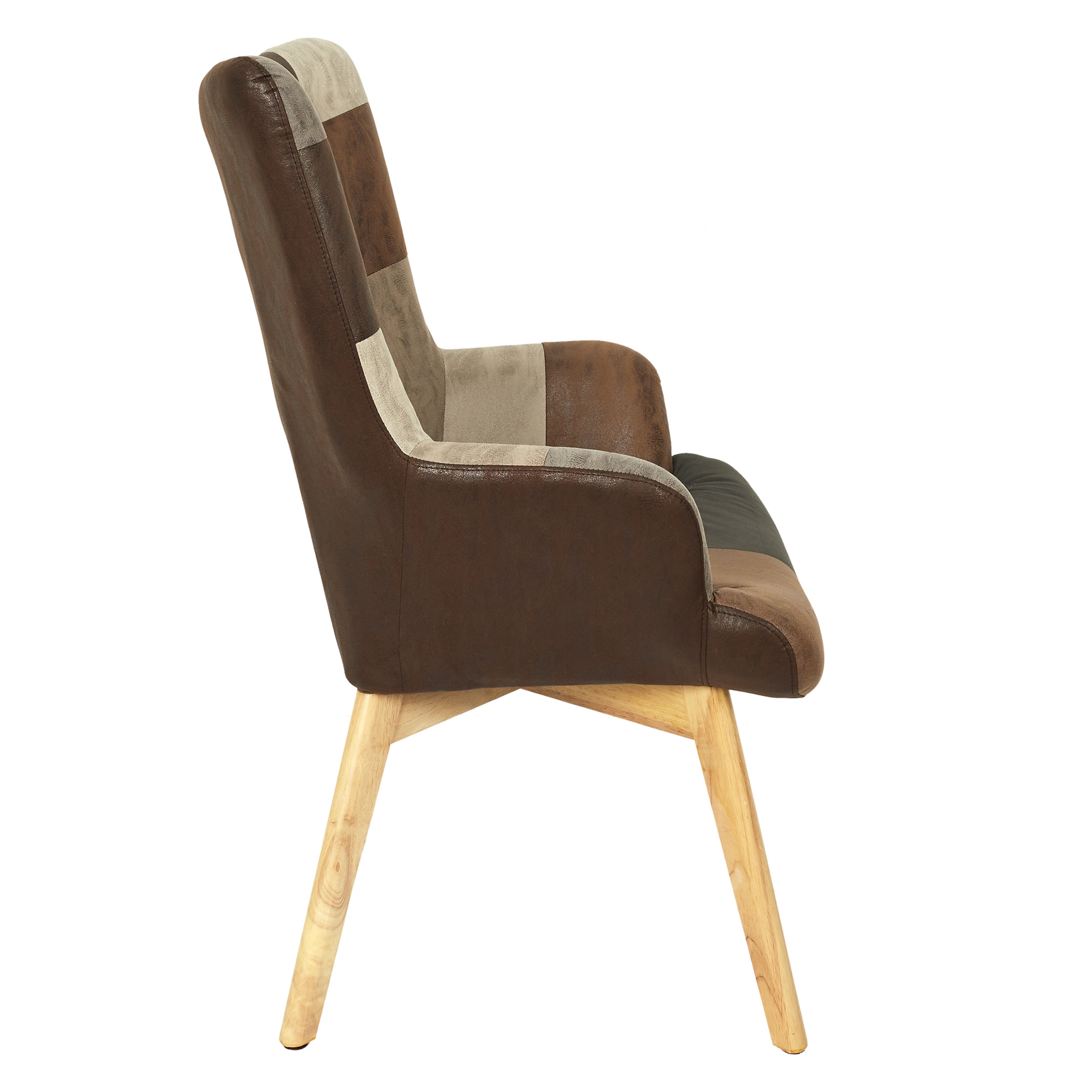 Fauteuil Helsinki Patchwork Pu