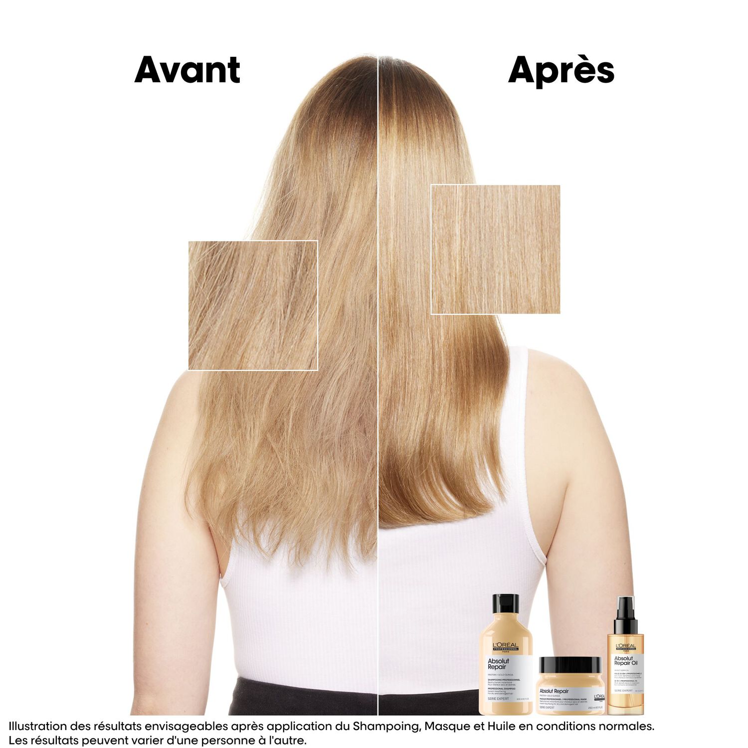 Serie Expert Absolut Repair - Éco-Recharge Shampooing Restructurant