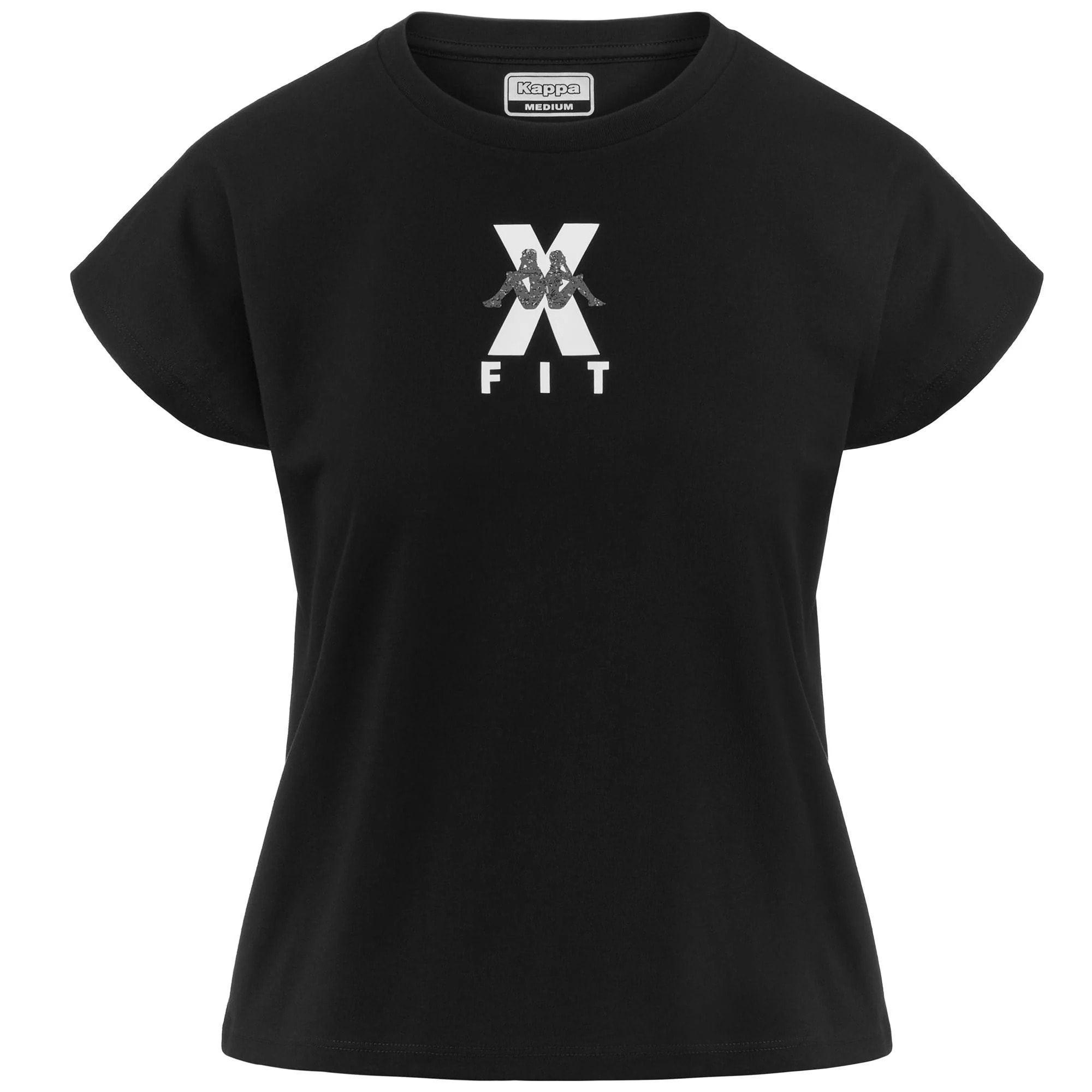 T-Shirts & Top Kappa Donna KOMBAT WKT EBURA Nero