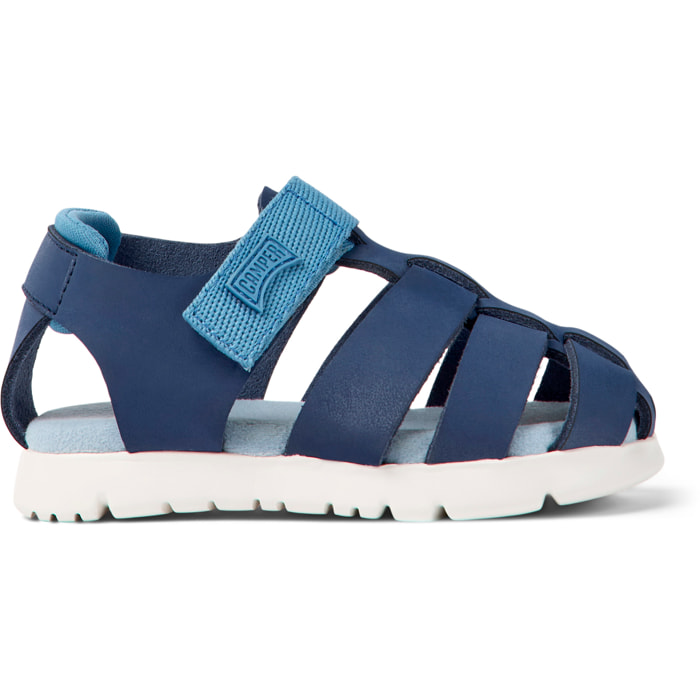Sandali - CAMPER Oruga - Blu - Pelle scamosciata