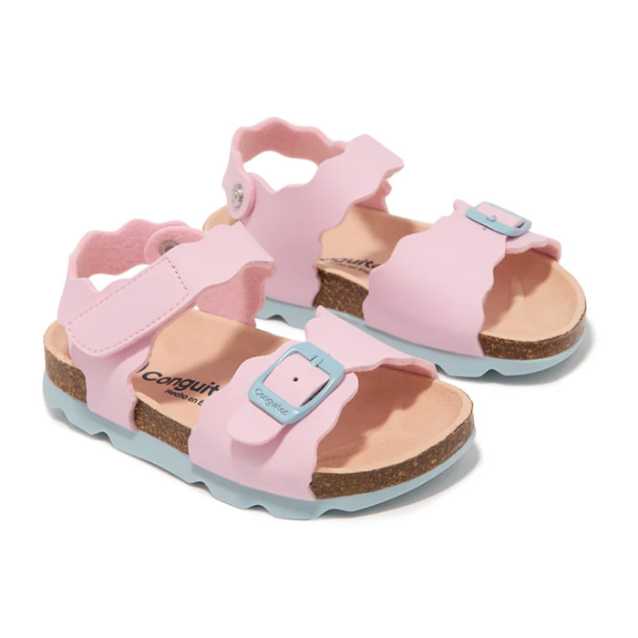 Sandalias Ondas Bio Rosa