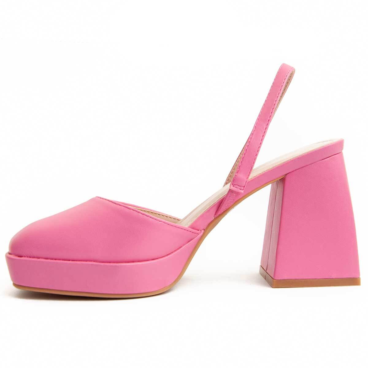 Zapato de tacón - Rosa - Altura: 10 cm