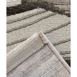 Tappeto Disegno Astratto Beige Nocciola