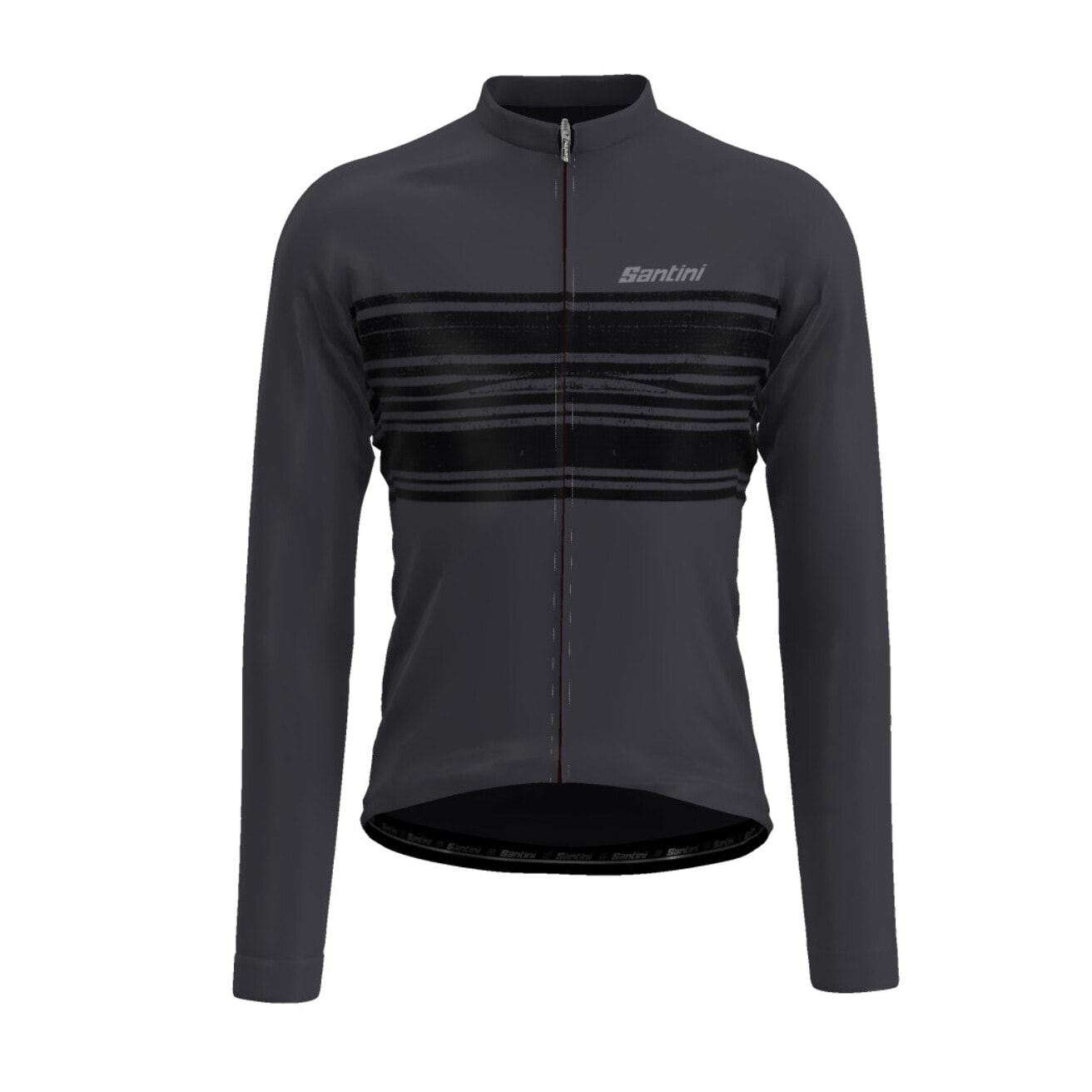 Mac - Maglia Manica Lunga - Grigio - Uomo