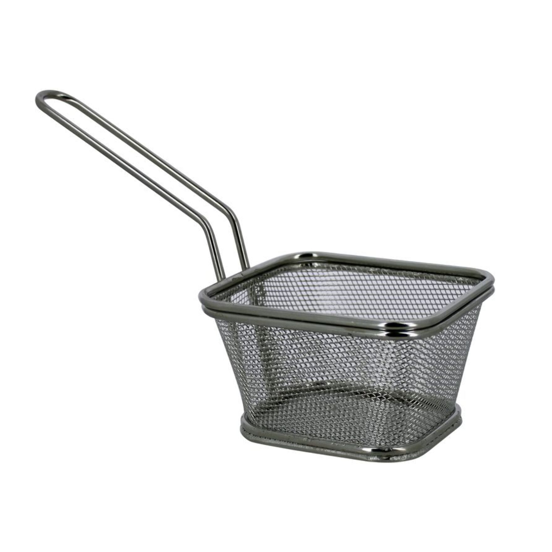 Mini panier à frites en acier inoxydable