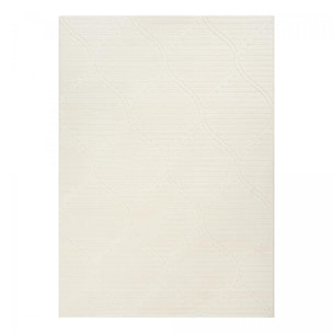 Grand tapis intérieur extérieur en relief ton sur ton TIHE
