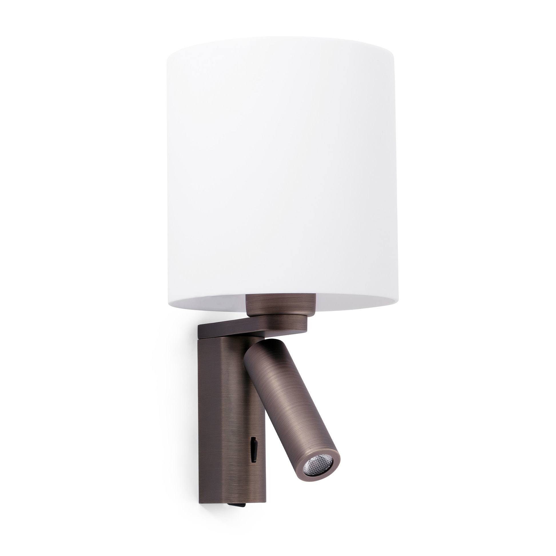 ROB SHADE Lampe applique bronze avec lecteur