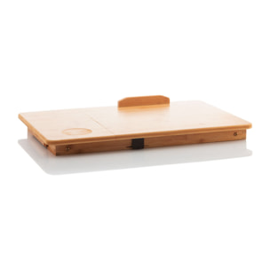 Table pliante d'appoint en bambou Lapwood InnovaGoods