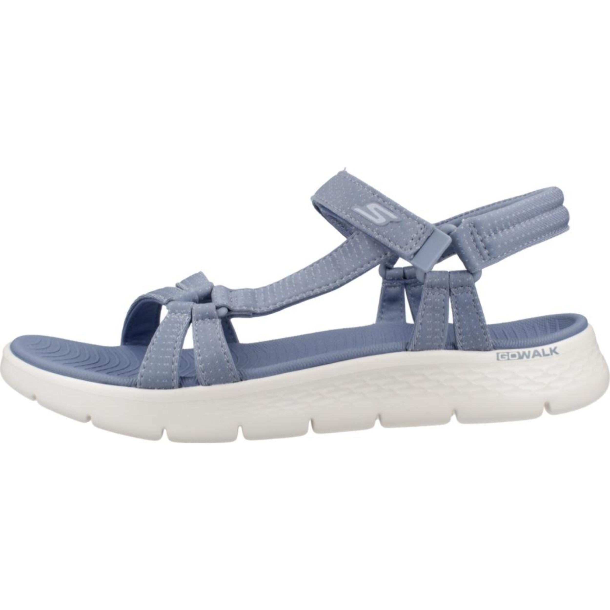 Sandalias Mujer Go Walk Flex Sandal Azul