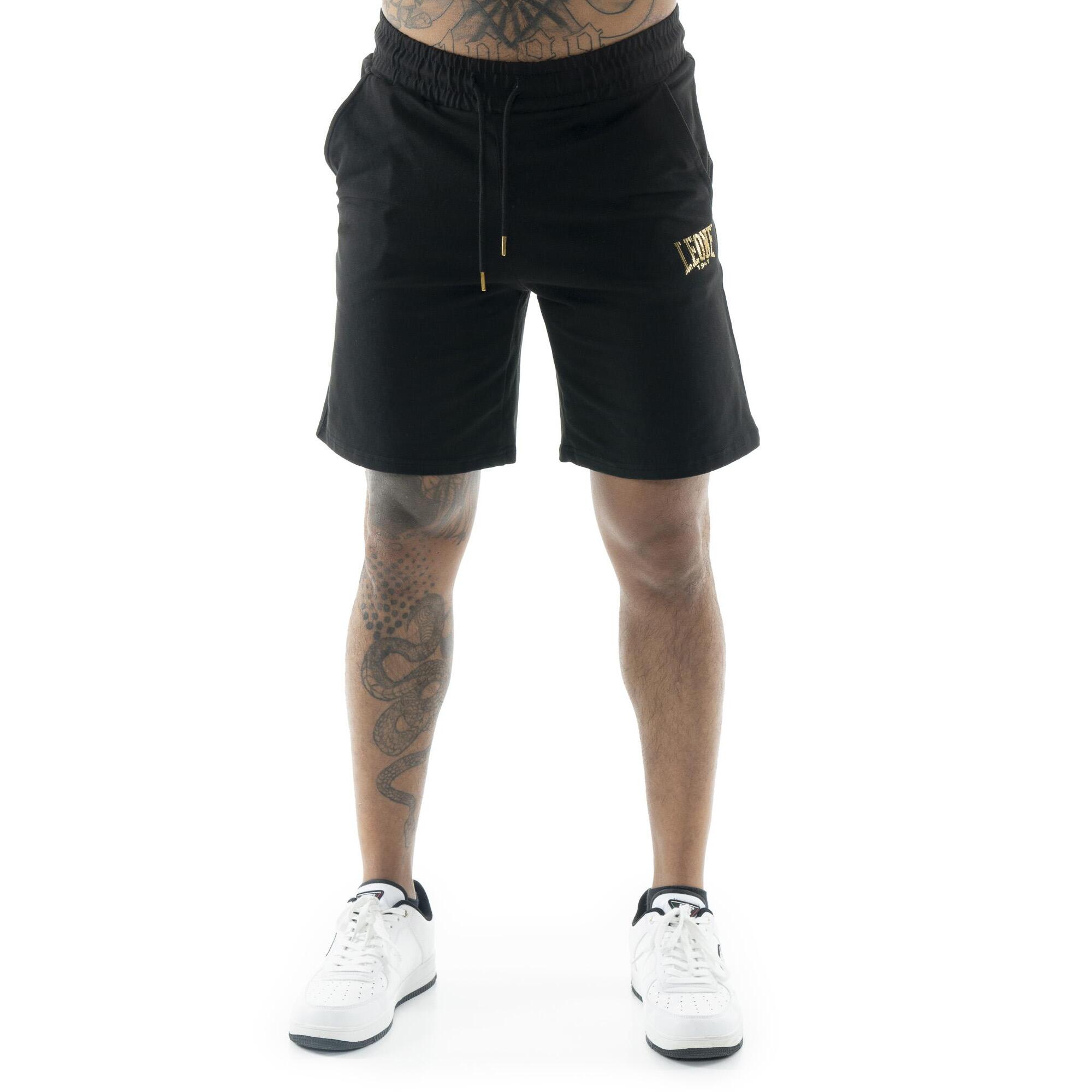 Pantalón de hombre Leone Stripe Gold de algodón sin perchar