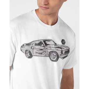 PHILIPP PLEIN T-Shirt Round Neck RACING